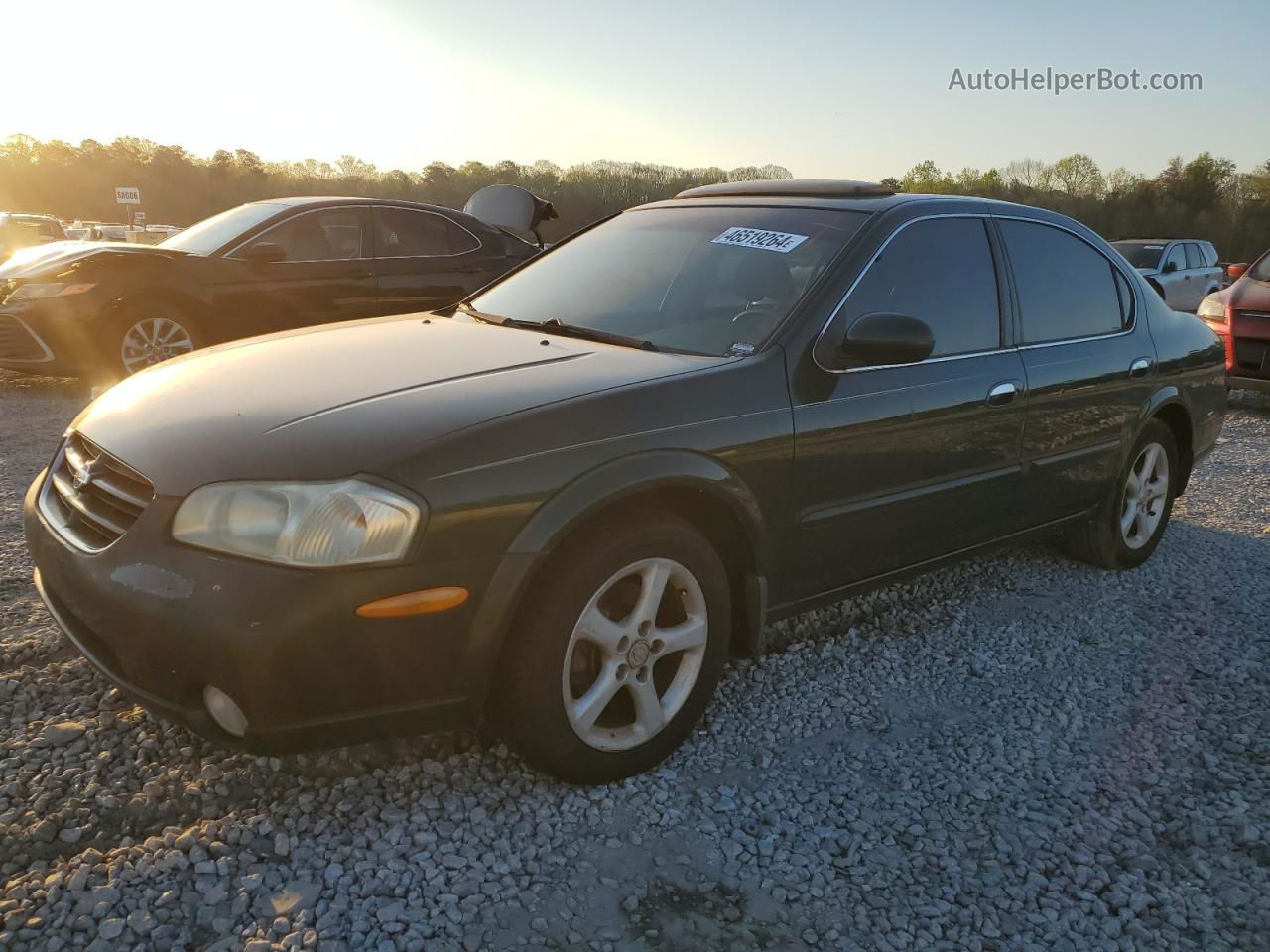 2000 Nissan Maxima Gle Green vin: JN1CA31A3YT205585