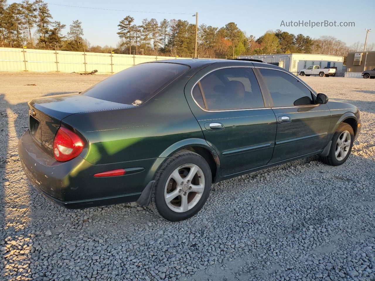 2000 Nissan Maxima Gle Green vin: JN1CA31A3YT205585