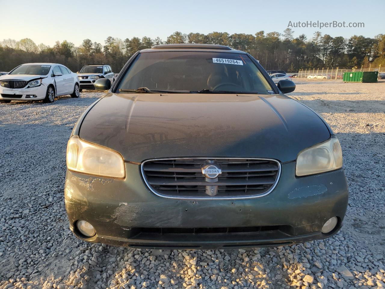 2000 Nissan Maxima Gle Green vin: JN1CA31A3YT205585