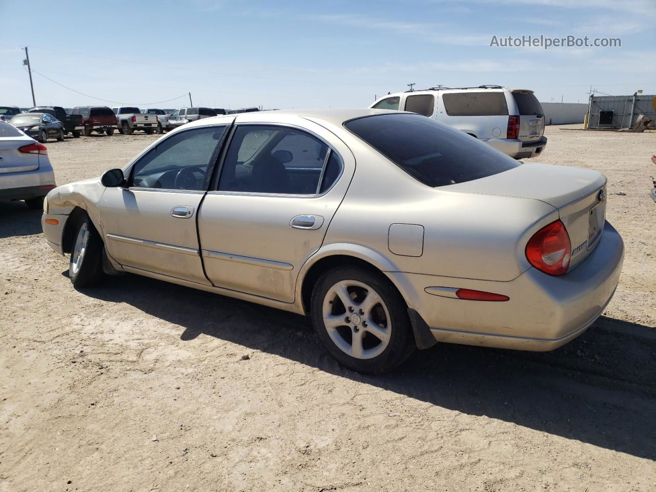 2000 Nissan Maxima Gle Gold vin: JN1CA31A3YT221396