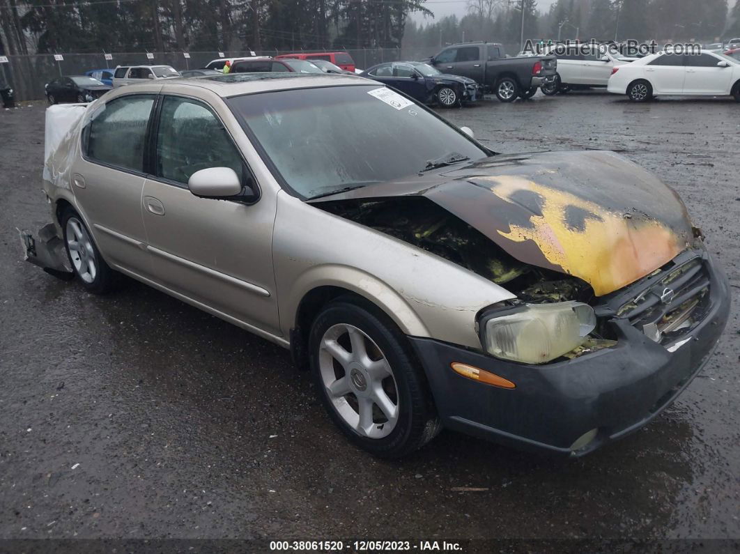 2000 Nissan Maxima Gle/gxe/se Желто-коричневый vin: JN1CA31A4YT011518