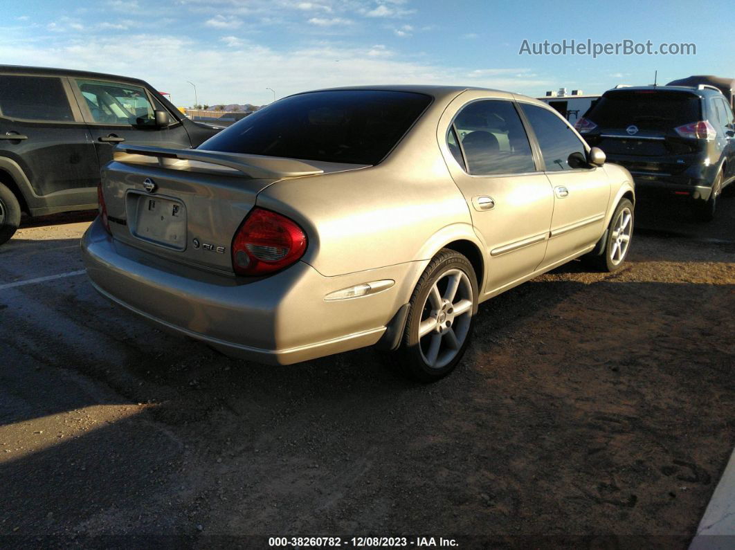 2000 Nissan Maxima Gxe/gle/se Золотой vin: JN1CA31A4YT013432