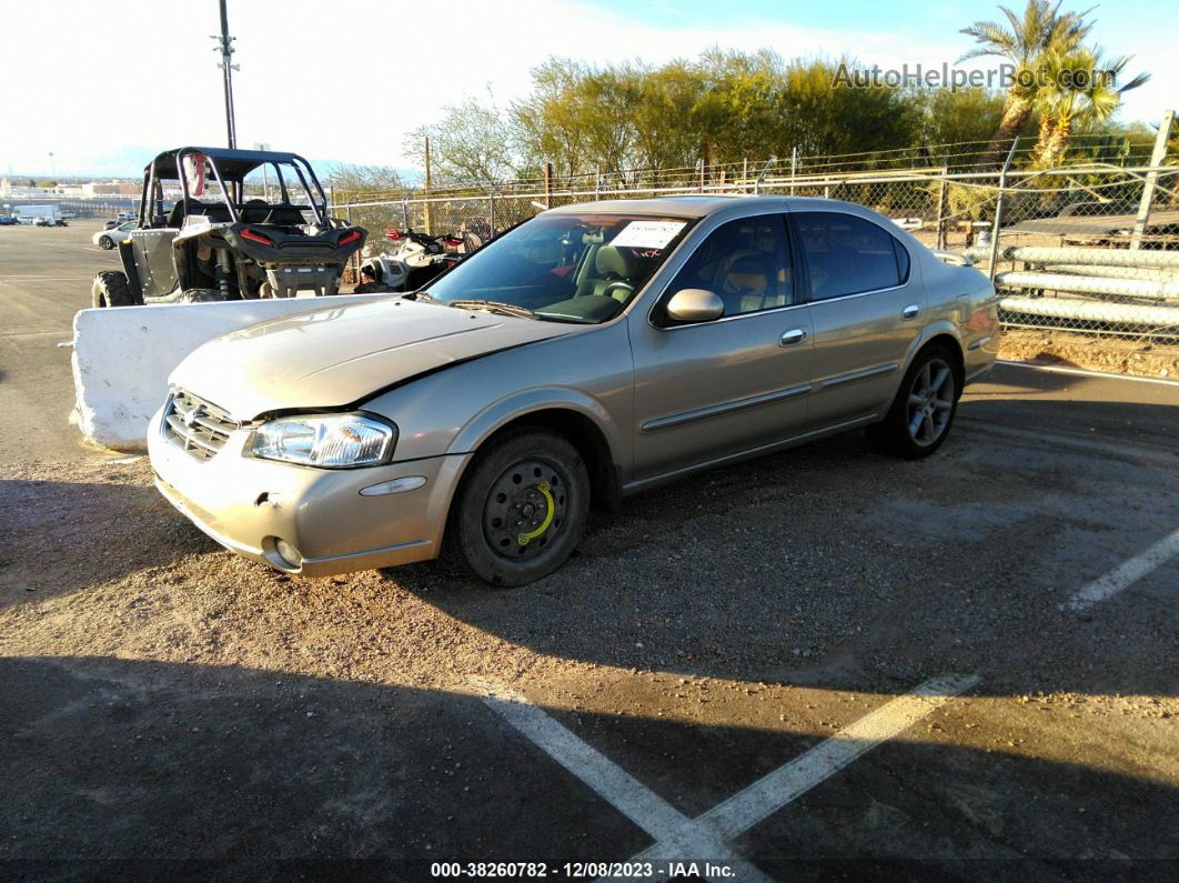 2000 Nissan Maxima Gxe/gle/se Gold vin: JN1CA31A4YT013432