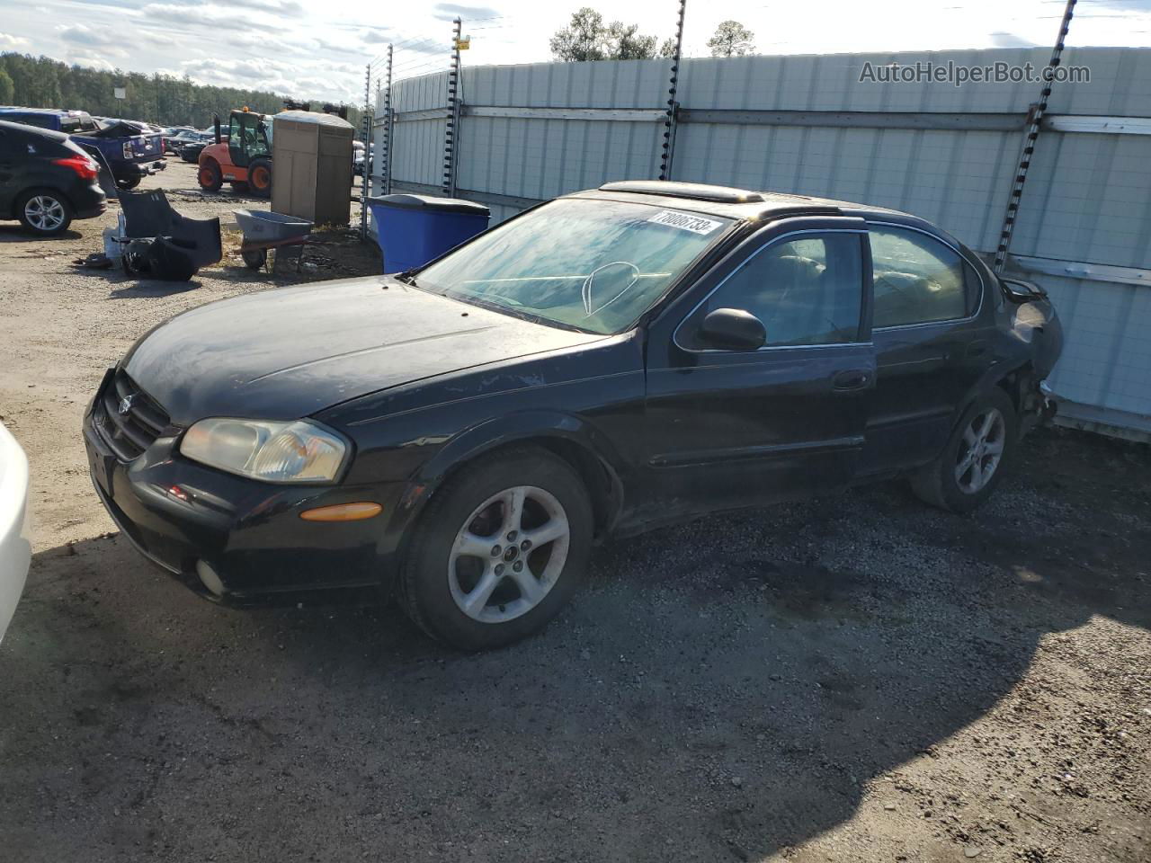 2000 Nissan Maxima Gle Black vin: JN1CA31A4YT201447