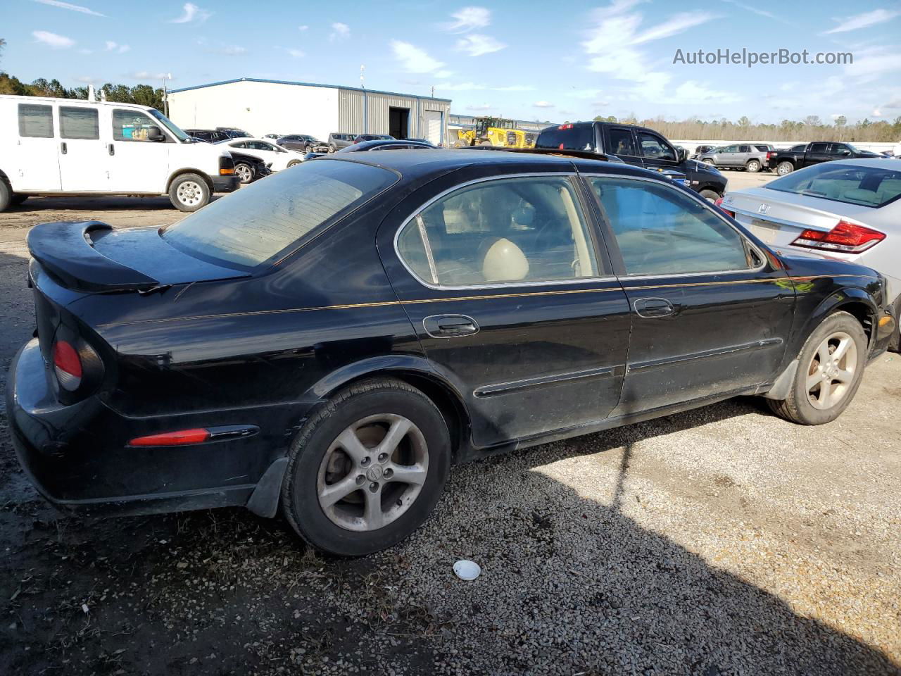 2000 Nissan Maxima Gle Black vin: JN1CA31A4YT201447