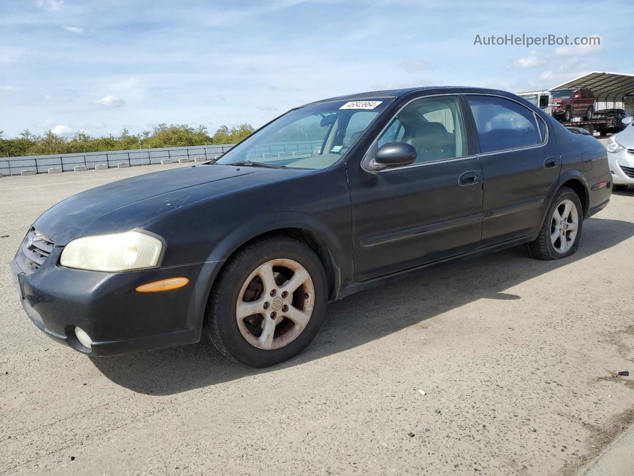 2000 Nissan Maxima Gle Black vin: JN1CA31A4YT203103