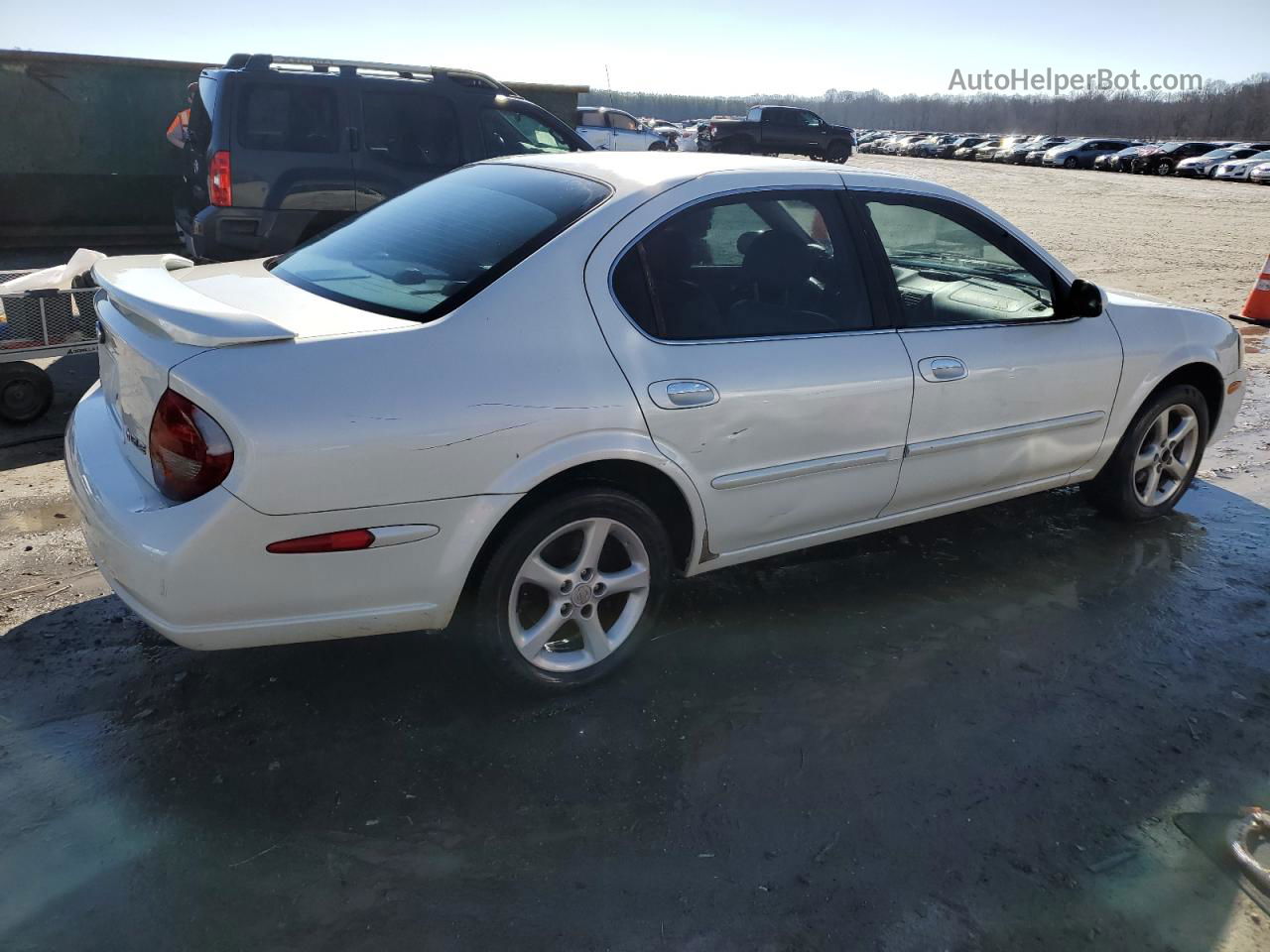 2000 Nissan Maxima Gle White vin: JN1CA31A5YT031941