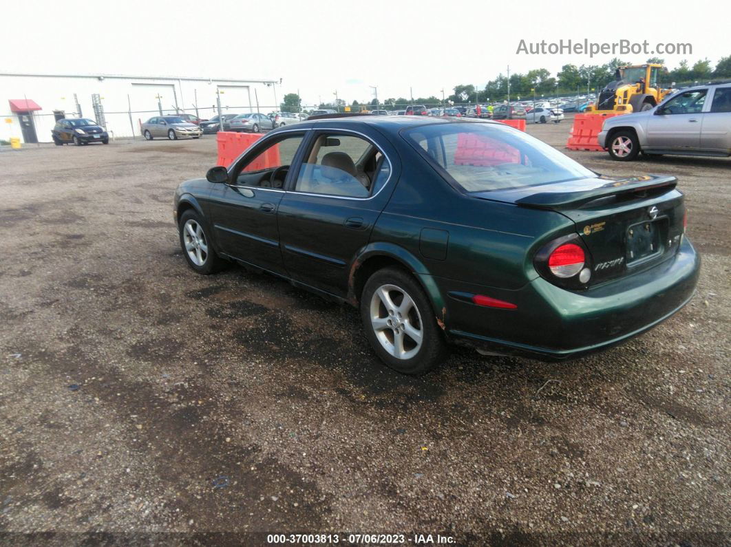 2000 Nissan Maxima Se Green vin: JN1CA31A5YT200386