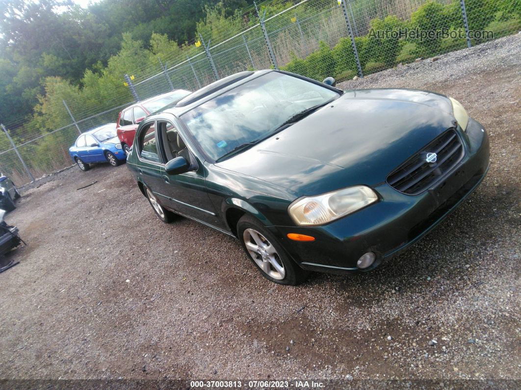 2000 Nissan Maxima Se Green vin: JN1CA31A5YT200386