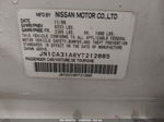 2000 Nissan Maxima Gle/gxe/se White vin: JN1CA31A6YT212885