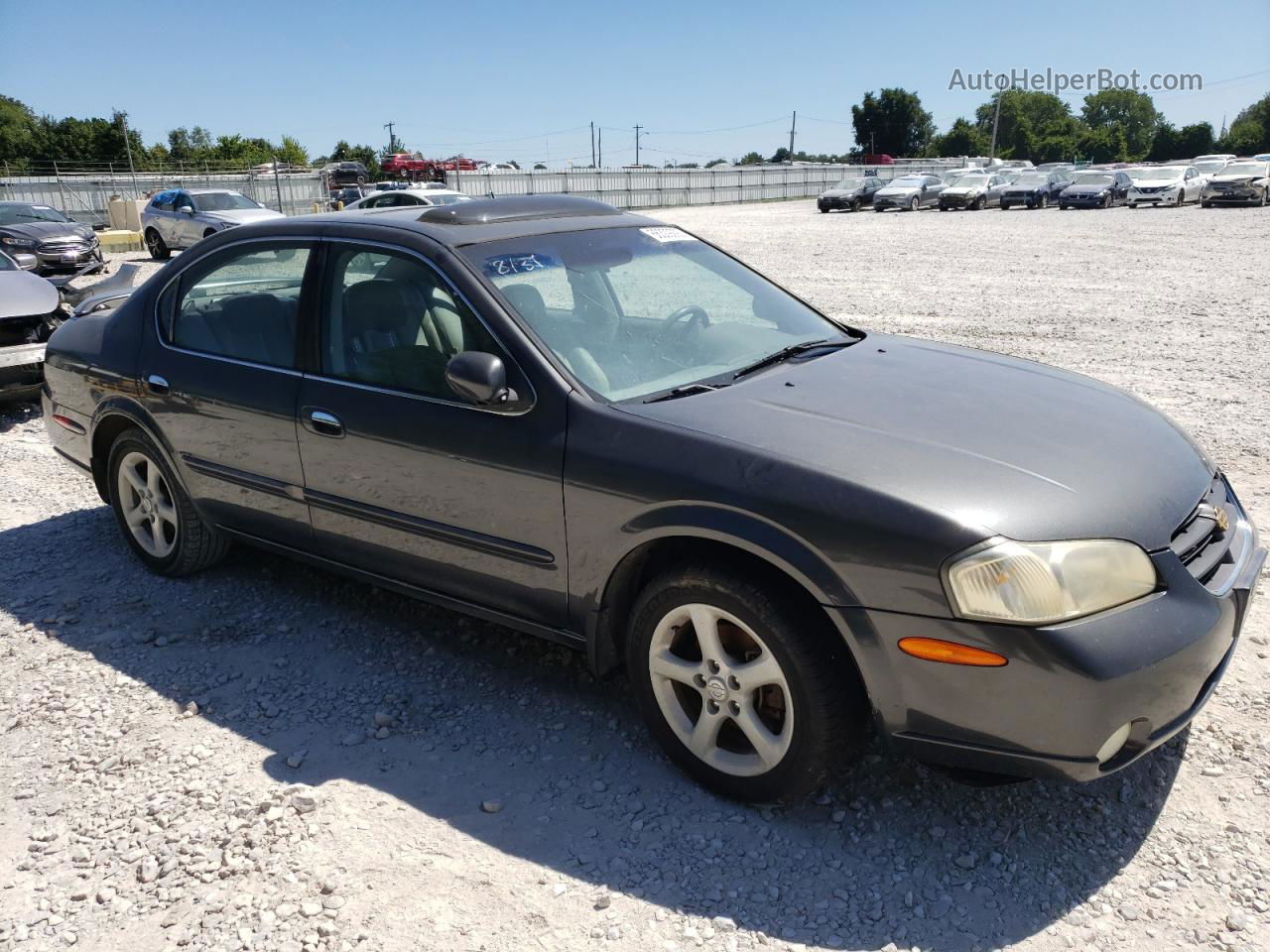 2000 Nissan Maxima Gle Black vin: JN1CA31A7YT213883