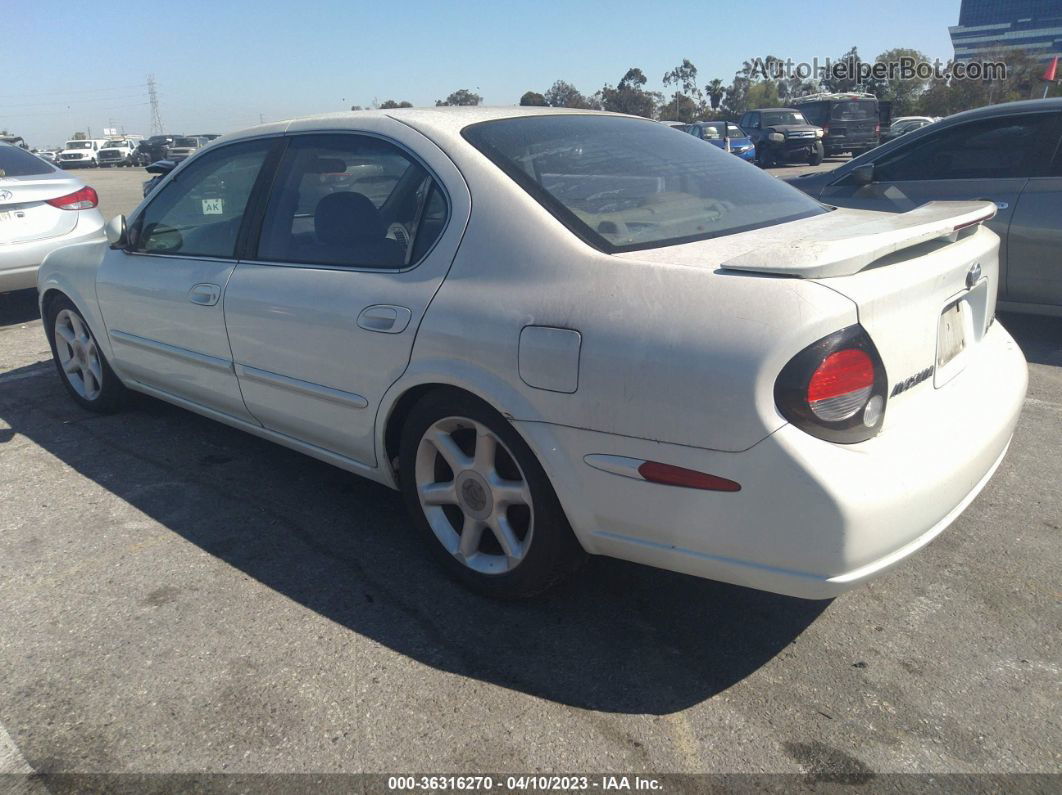 2000 Nissan Maxima Gxe/se/gle White vin: JN1CA31A8YT011876