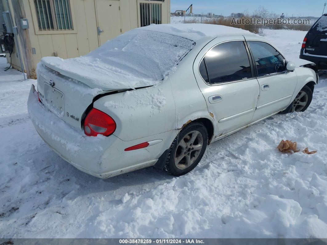 2000 Nissan Maxima Gle/gxe/se Белый vin: JN1CA31A9YT029268