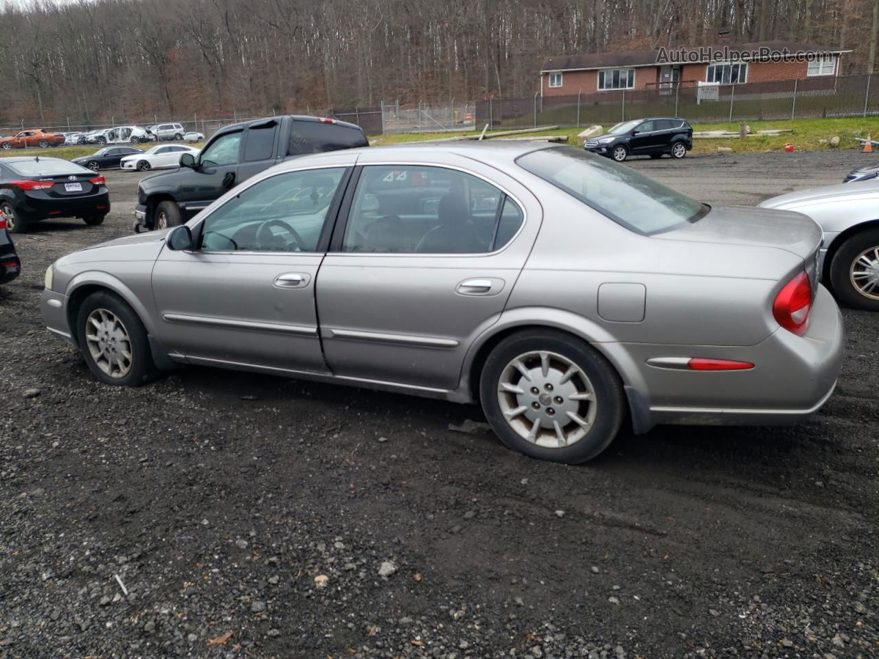 2000 Nissan Maxima Gle Серый vin: JN1CA31A9YT030792