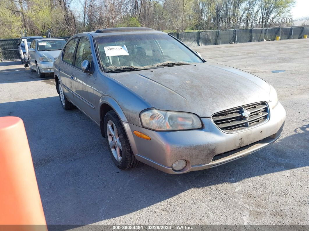 2000 Nissan Maxima Gle/gxe/se Silver vin: JN1CA31A9YT204666