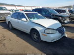 2000 Nissan Maxima Gle/gxe/se White vin: JN1CA31AXYT009952