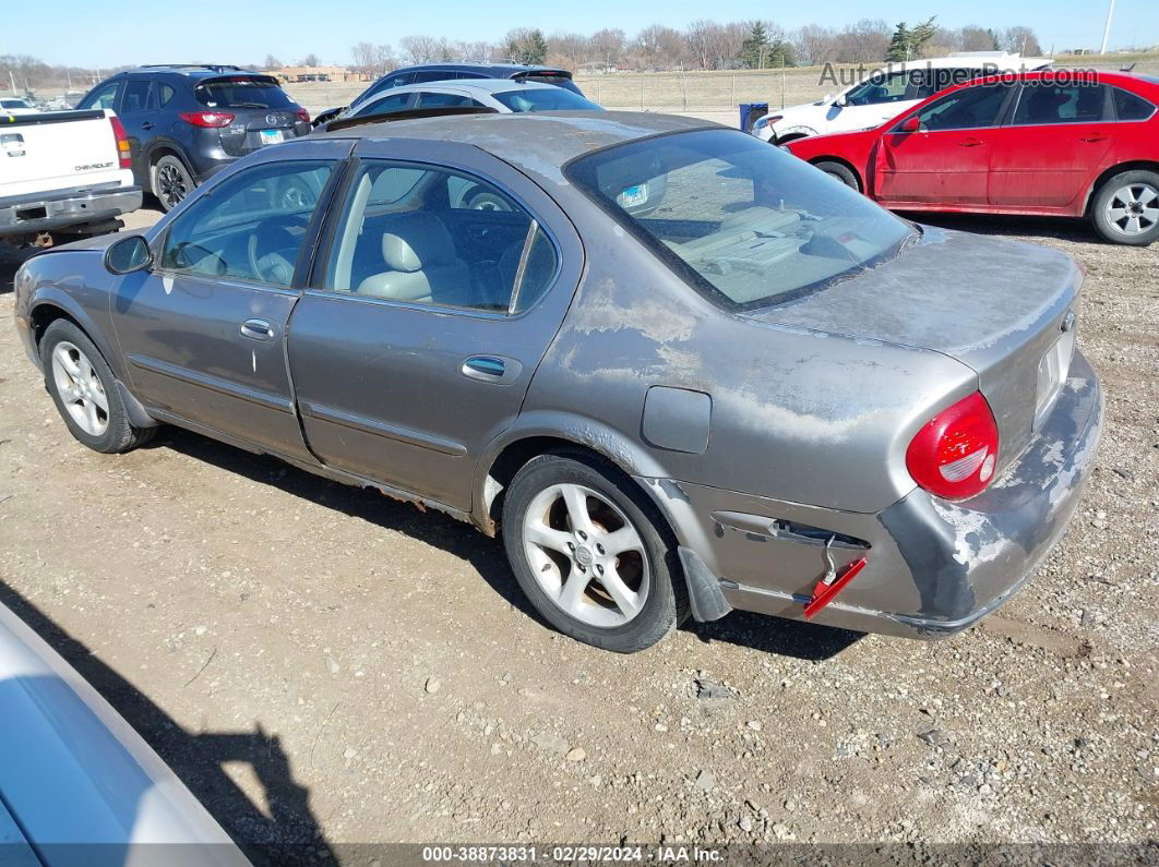 2000 Nissan Maxima Gle/gxe/se Золотой vin: JN1CA31AXYT209455