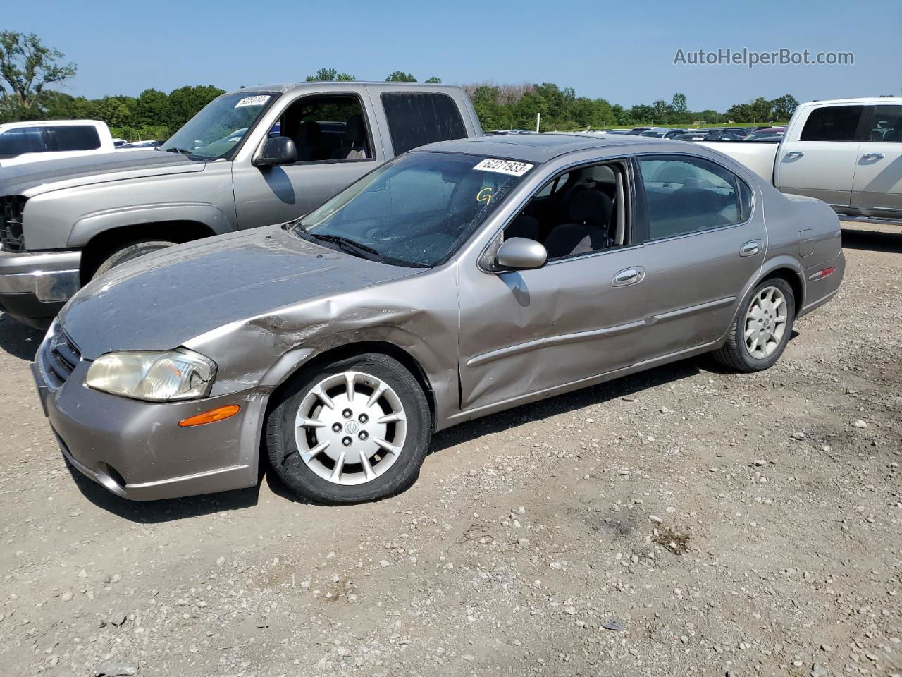 2000 Nissan Maxima Gle Silver vin: JN1CA31AXYT211996