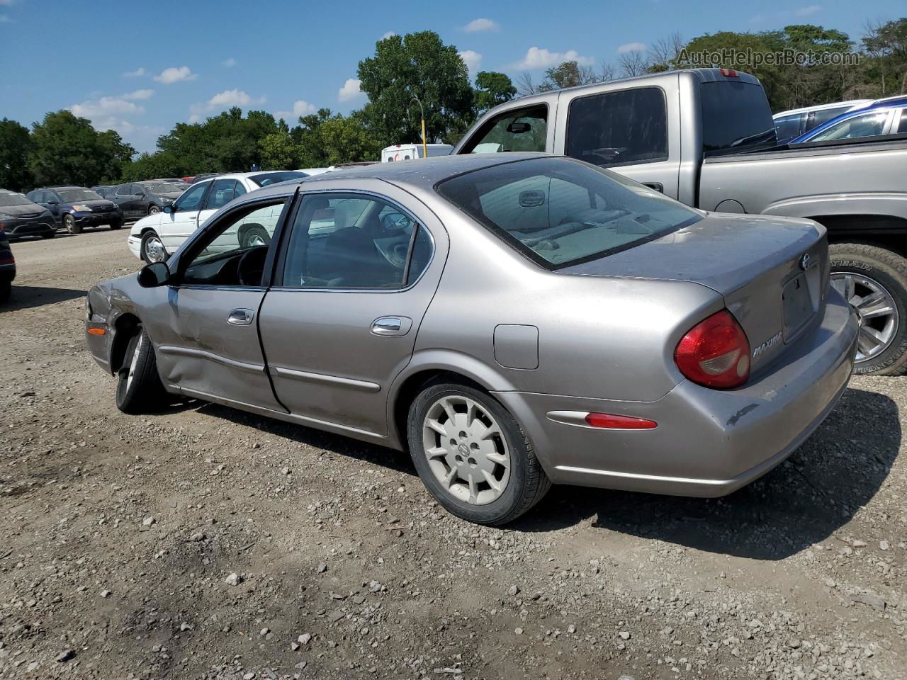 2000 Nissan Maxima Gle Silver vin: JN1CA31AXYT211996