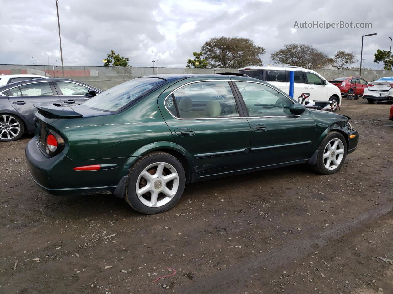 2000 Nissan Maxima Gle Green vin: JN1CA31D0YT522377