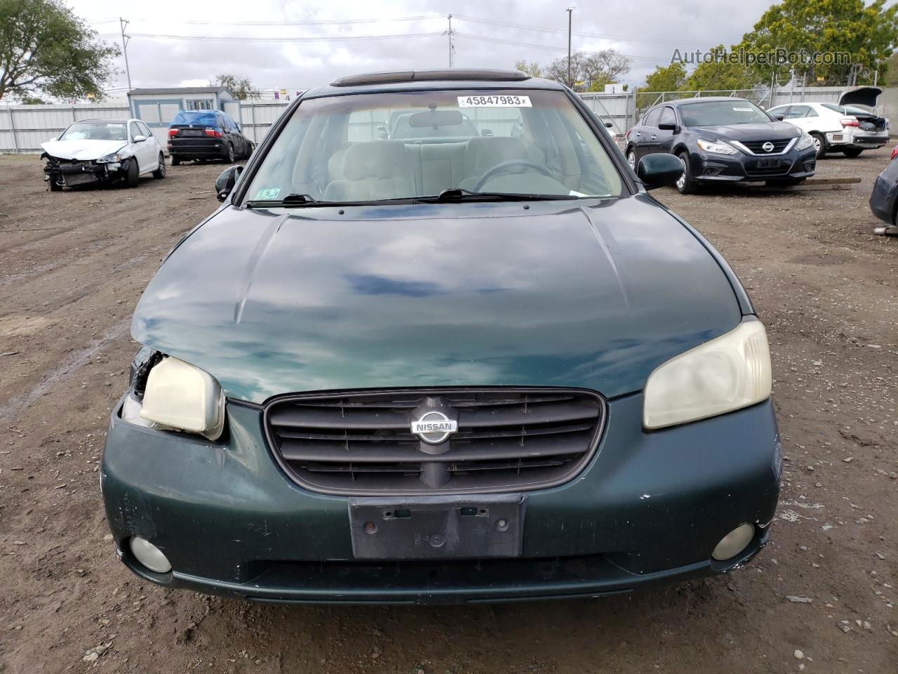 2000 Nissan Maxima Gle Green vin: JN1CA31D0YT522377