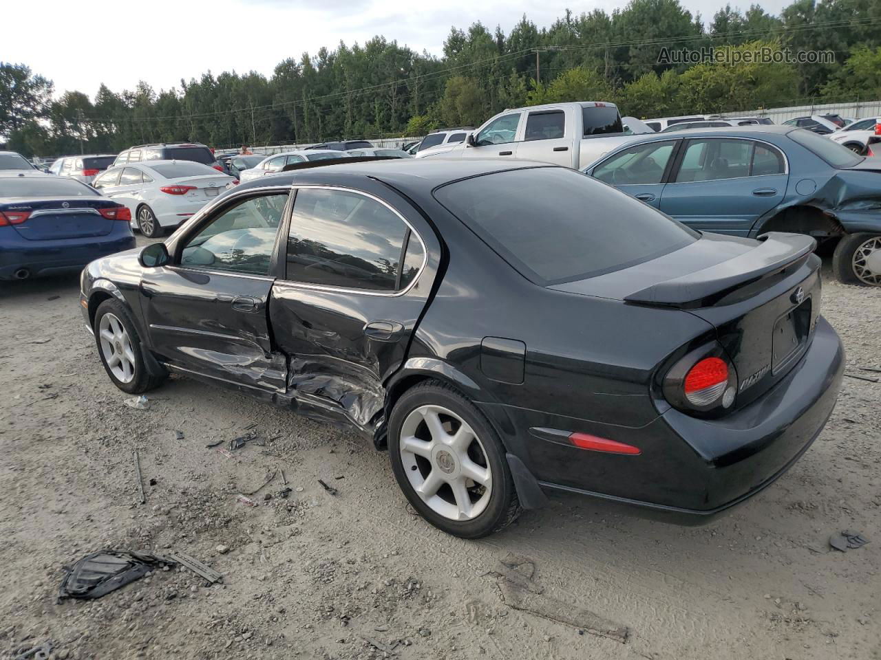 2000 Nissan Maxima Gle Black vin: JN1CA31D0YT551409