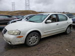 2000 Nissan Maxima Gle White vin: JN1CA31D0YT558778