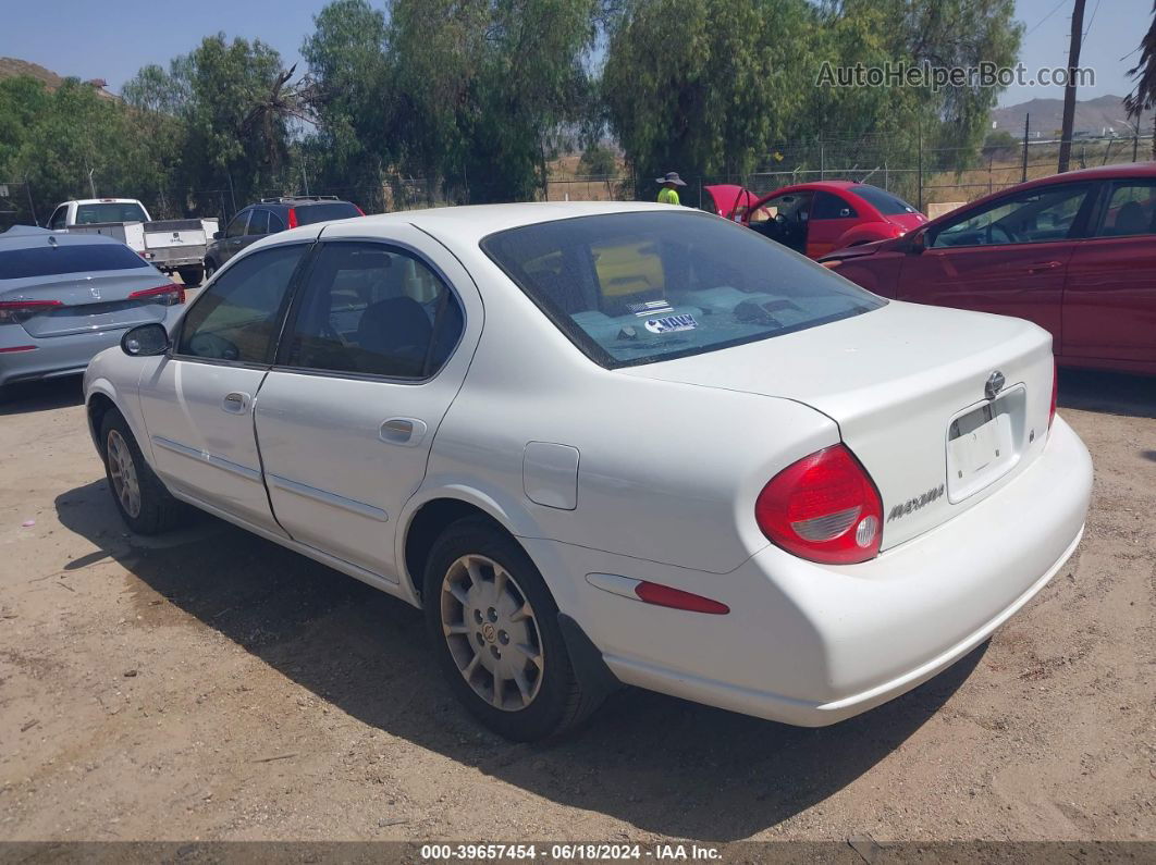 2000 Nissan Maxima Gle/gxe/se White vin: JN1CA31D0YT750279