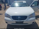 2000 Nissan Maxima Gle/gxe/se White vin: JN1CA31D0YT750279