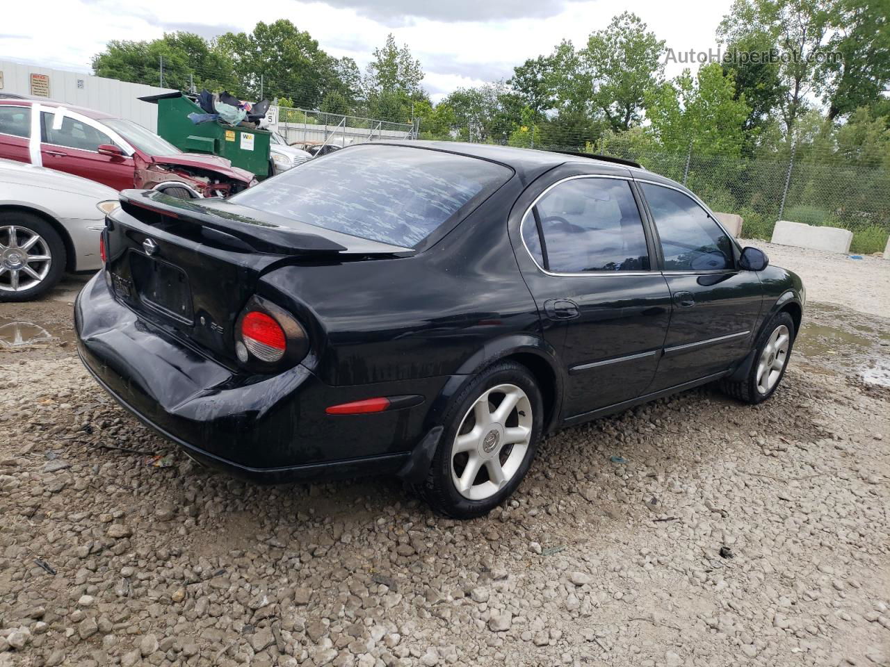 2000 Nissan Maxima Gle Black vin: JN1CA31D1YT523778