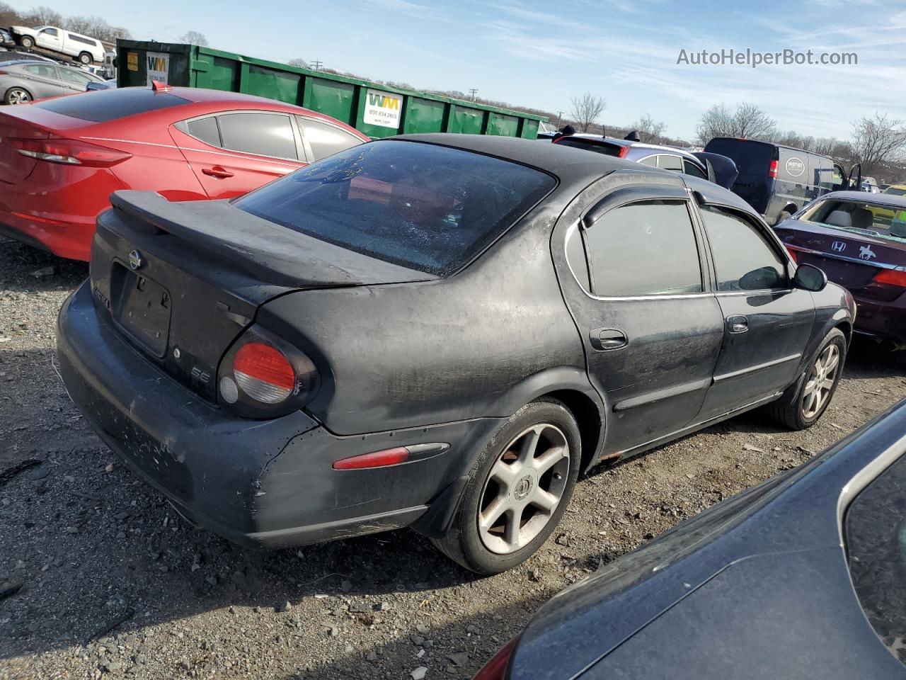 2000 Nissan Maxima Gle Black vin: JN1CA31D1YT530861