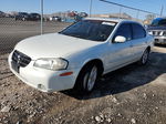 2000 Nissan Maxima Gle White vin: JN1CA31D1YT547191