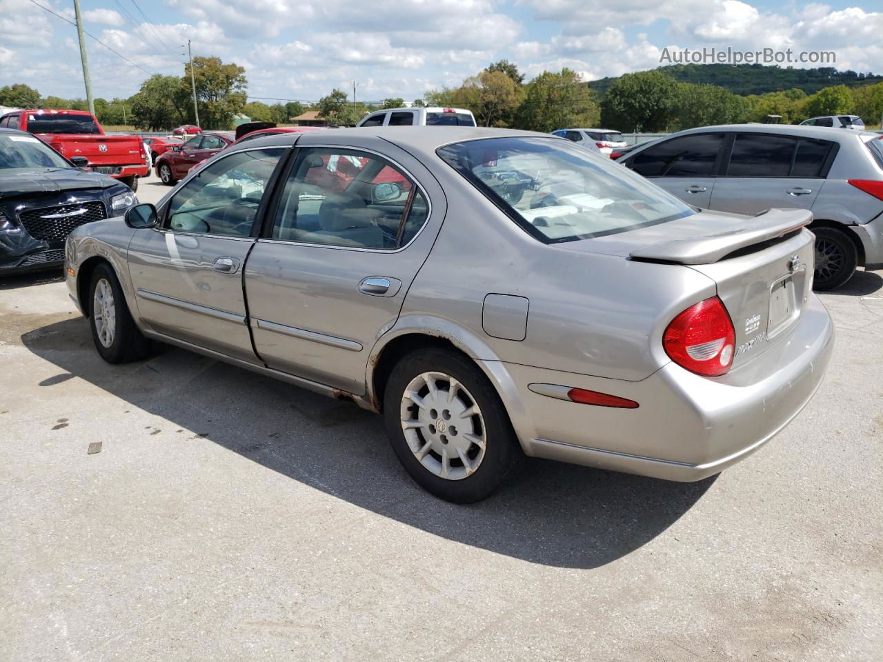 2000 Nissan Maxima Gle Silver vin: JN1CA31D1YT763381