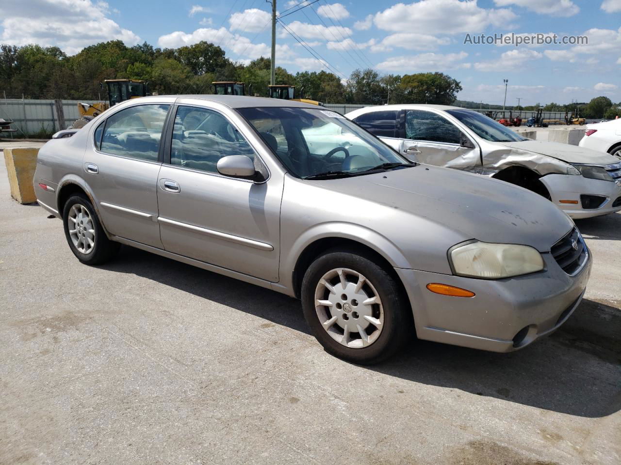 2000 Nissan Maxima Gle Silver vin: JN1CA31D1YT763381