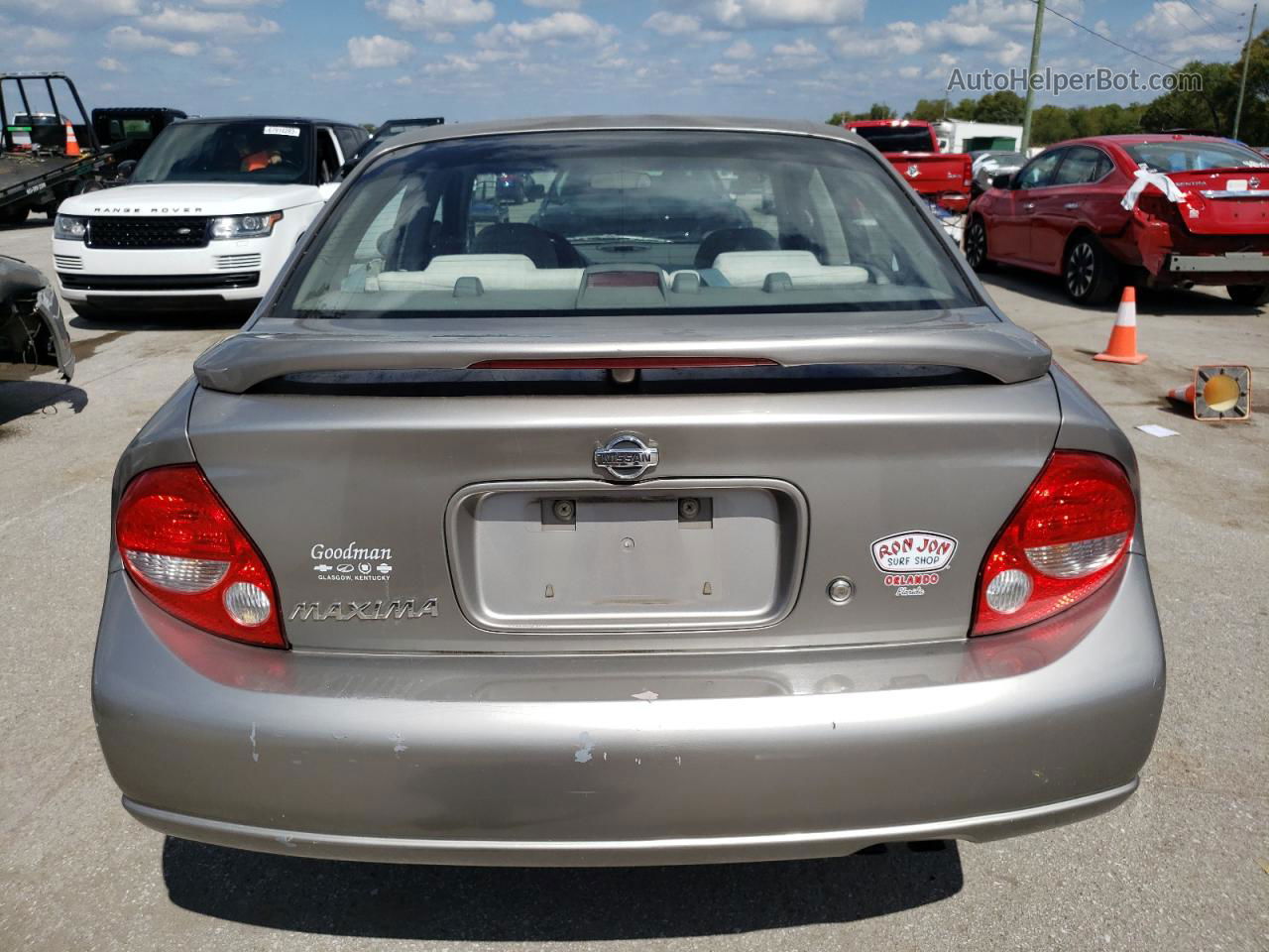 2000 Nissan Maxima Gle Silver vin: JN1CA31D1YT763381