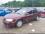 2000 Nissan Maxima Gle/gxe/se Burgundy vin: JN1CA31D2YT506228