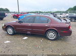 2000 Nissan Maxima Gle/gxe/se Burgundy vin: JN1CA31D2YT506228