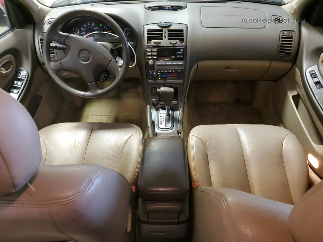 2000 Nissan Maxima Gle Tan vin: JN1CA31D2YT532148