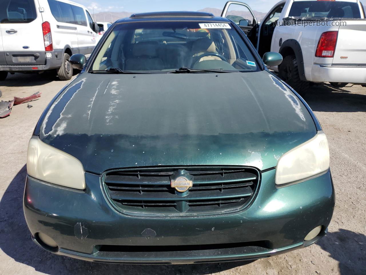 2000 Nissan Maxima Gle Green vin: JN1CA31D2YT536751