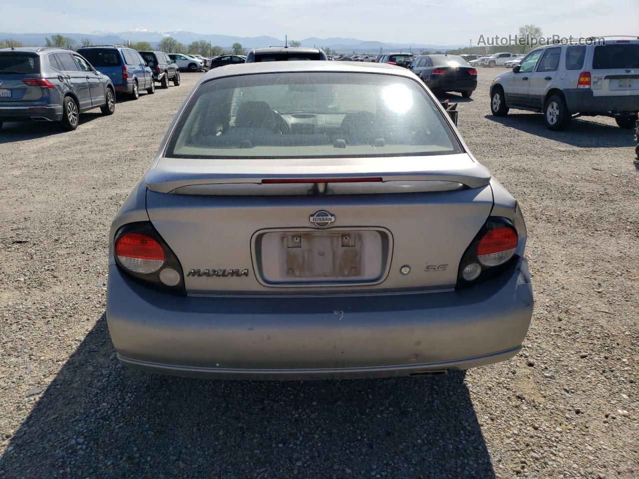 2000 Nissan Maxima Gle Серебряный vin: JN1CA31D2YT724590