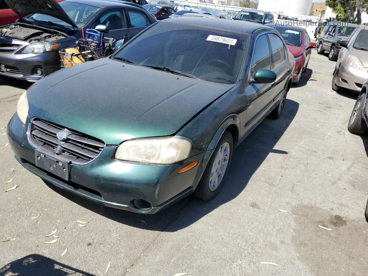 2000 Nissan Maxima Gle Green vin: JN1CA31D2YT725898