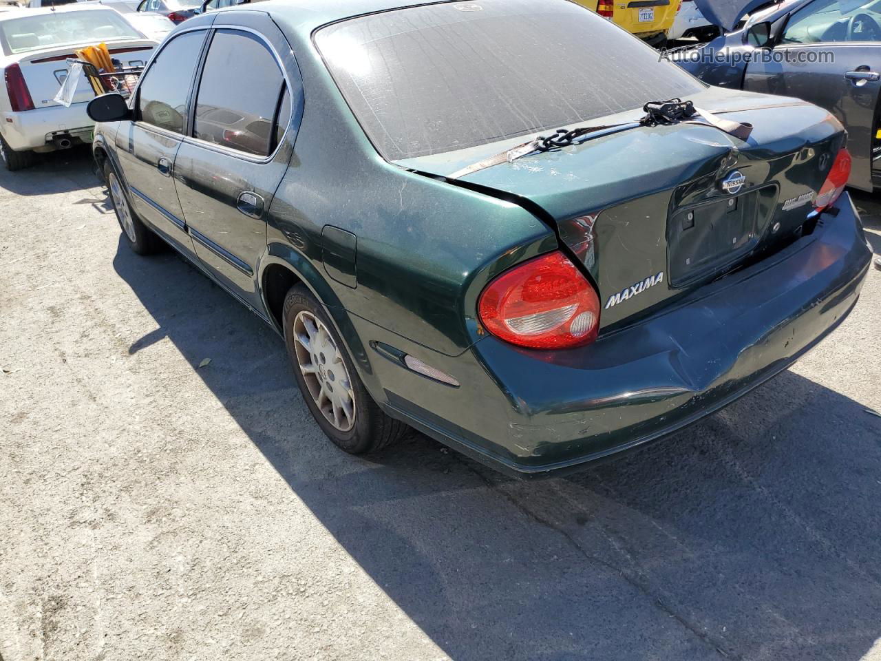 2000 Nissan Maxima Gle Green vin: JN1CA31D2YT725898