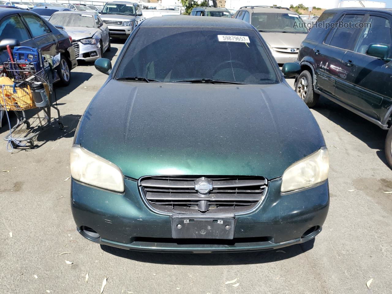 2000 Nissan Maxima Gle Green vin: JN1CA31D2YT725898