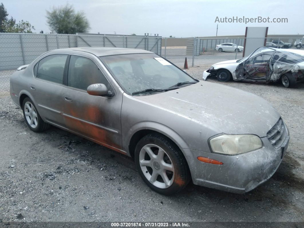 2000 Nissan Maxima Gxe/se/gle Gray vin: JN1CA31D3YT541263