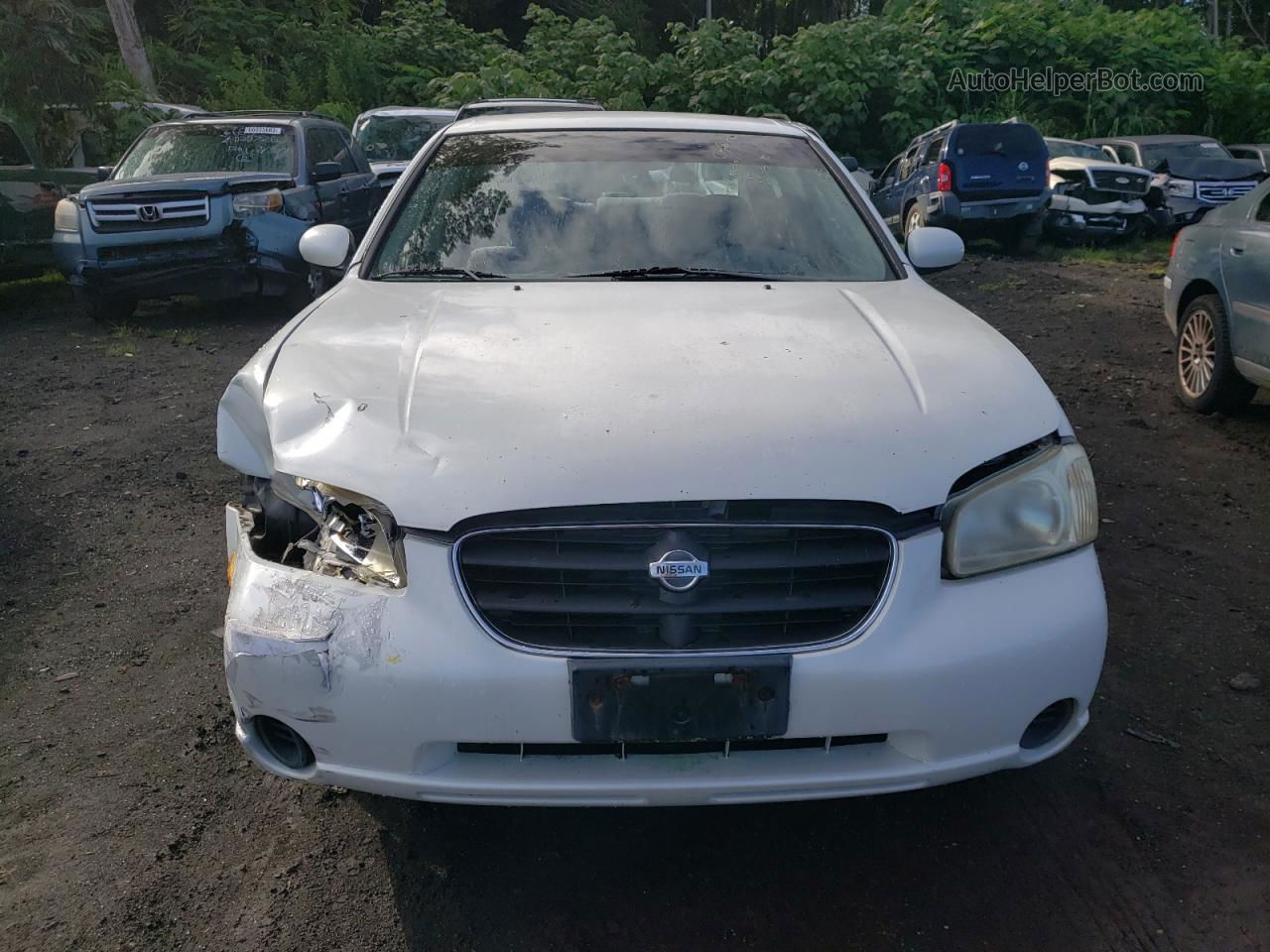 2000 Nissan Maxima Gle White vin: JN1CA31D3YT730821