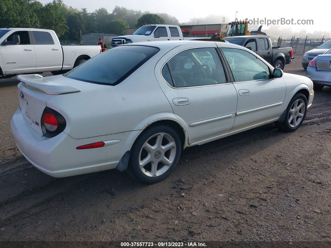 2000 Nissan Maxima Gxe/se/gle White vin: JN1CA31D4YT521524