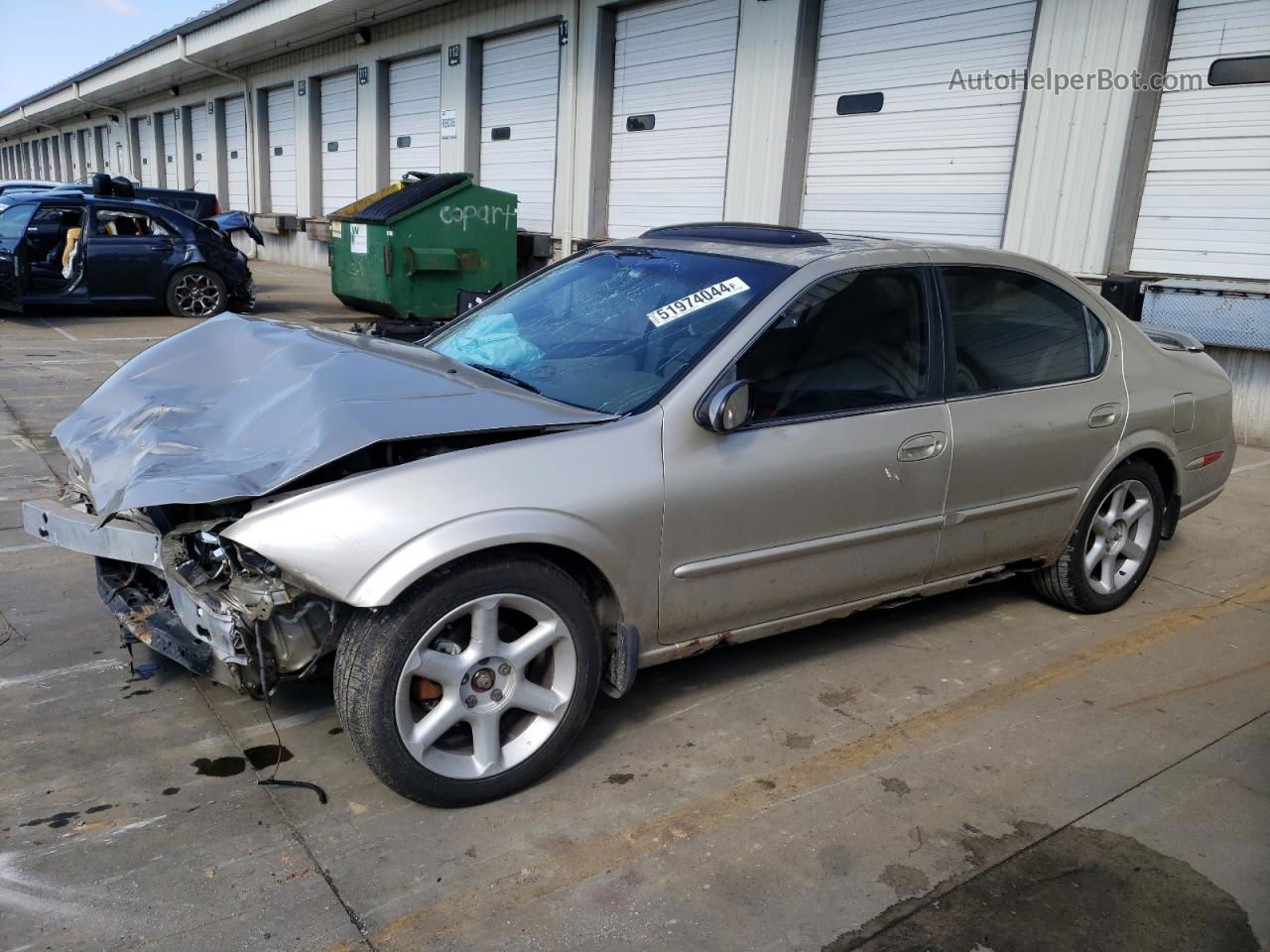 2000 Nissan Maxima Gle Tan vin: JN1CA31D4YT524147