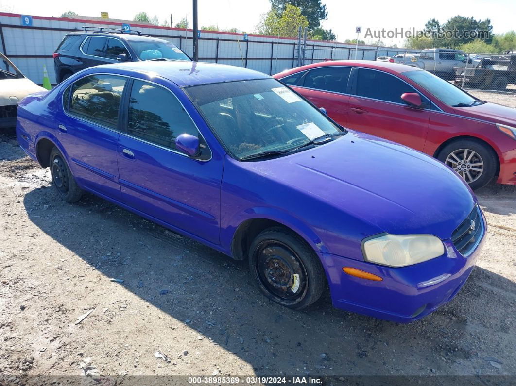 2000 Nissan Maxima Gle/gxe/se Purple vin: JN1CA31D4YT542454