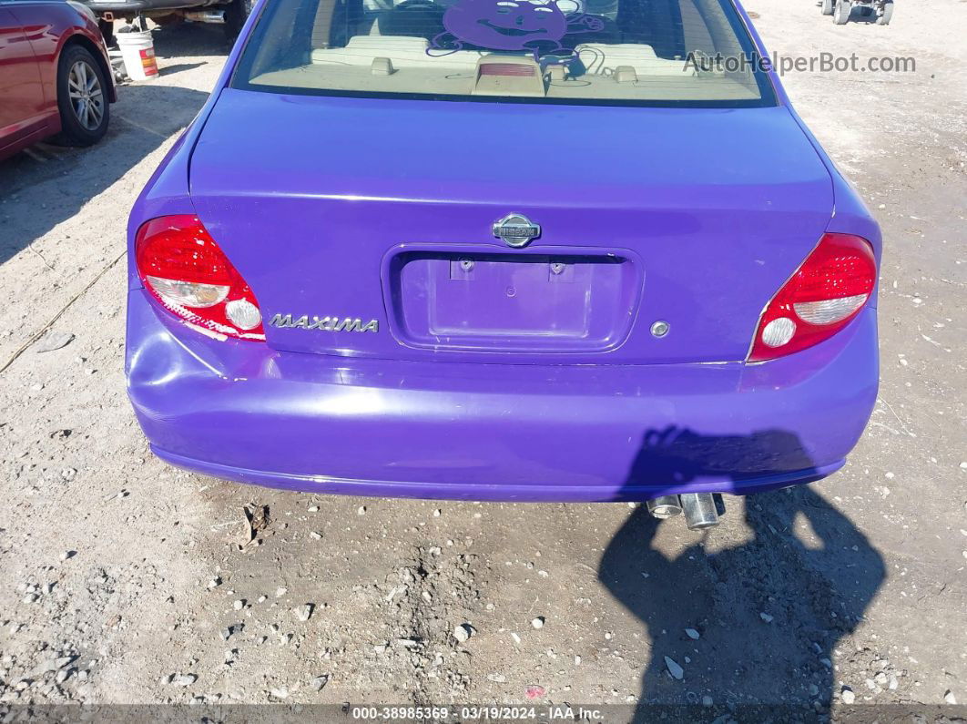 2000 Nissan Maxima Gle/gxe/se Purple vin: JN1CA31D4YT542454