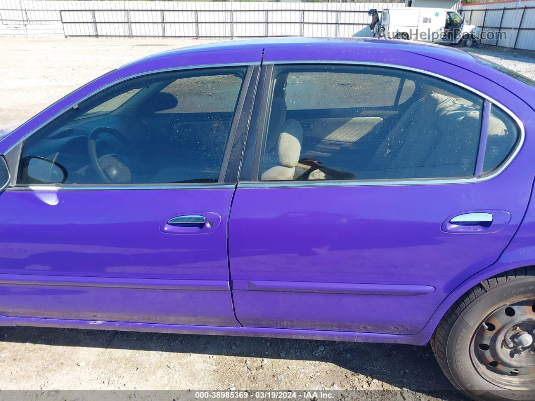 2000 Nissan Maxima Gle/gxe/se Purple vin: JN1CA31D4YT542454